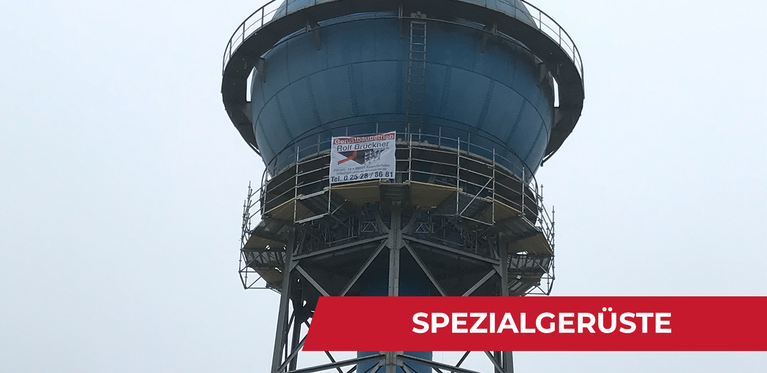 Geruestbau Rolf Brueckner Maler Ahlen Beckum Ennigerloh Hamm Oelde Werne Spezialgerueste